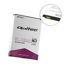 Qoltec Bateria do LG BL-59UH | D620 | G2 MINI | 2440mAh