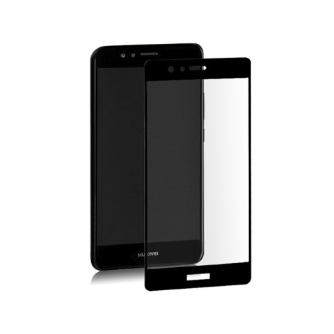 Qoltec Hartowane szkło ochronne PREMIUM do Huawei P9 | PEŁNE | CZARNE Qoltec Hartowane szkło ochronne PREMIUM do Huawei P9 | PEŁNE | CZARNE