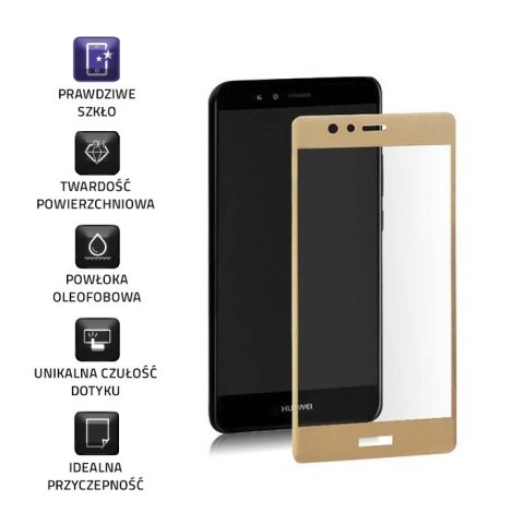 Qoltec Hartowane szkło ochronne PREMIUM do Huawei P9 | PEŁNE | ZŁOTE Qoltec Hartowane szkło ochronne PREMIUM do Huawei P9 | PEŁNE | ZŁOTE