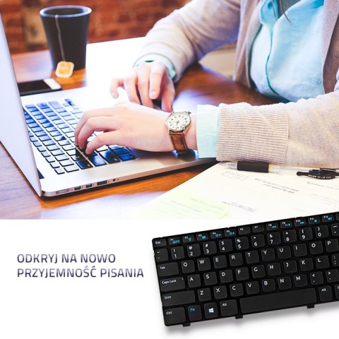Qoltec Klawiatura do Dell Inspiron 15 | 3521 | 5521 Qoltec Klawiatura do Dell Inspiron 15 | 3521 | 5521