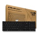 Qoltec Klawiatura do Toshiba Satellite C850 | L850 | czarny | +ramka