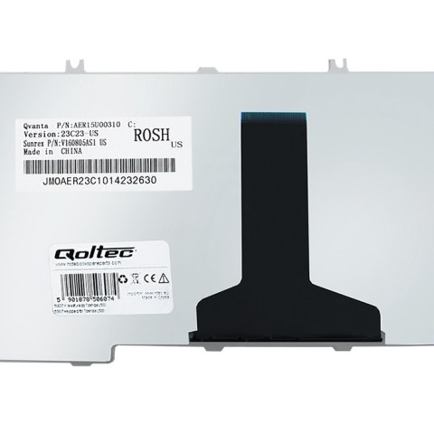 Qoltec Klawiatura do Toshiba Satellite L500 |A500 | P200 Qoltec Klawiatura do Toshiba Satellite L500 |A500 | P200
