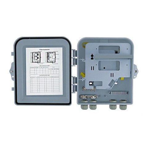 Qoltec Mufa światłowodowa 1x16 Qoltec Mufa światłowodowa 1x16