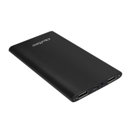 Qoltec Power Bank Slim 4000 | Li-polimerowa | czarny