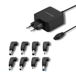 Qoltec Uniwersalny zasilacz sieciowy 45W | 8 wtyczek