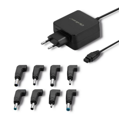 Qoltec Uniwersalny zasilacz sieciowy 45W | 8 wtyczek Qoltec Uniwersalny zasilacz sieciowy 45W | 8 wtyczek