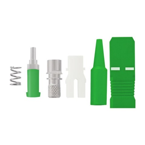 Qoltec Złącza światłowodowe SC/APC | Singlemode | 0.9mm Qoltec Złącza światłowodowe SC/APC | Singlemode | 0.9mm