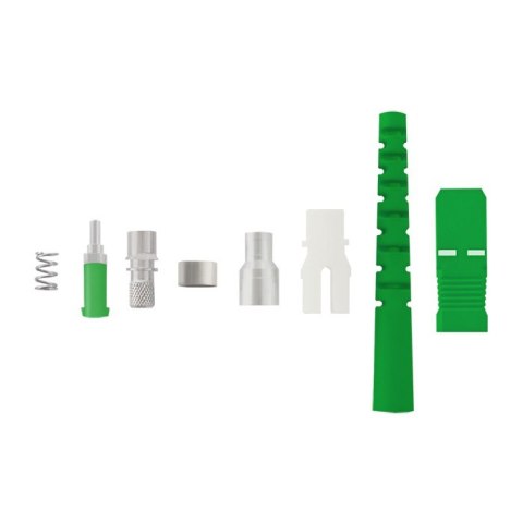 Qoltec Złącza światłowodowe SC/APC | Singlemode | 3.0mm Qoltec Złącza światłowodowe SC/APC | Singlemode | 3.0mm