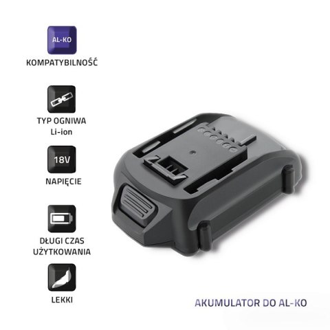 Qoltec Akumulator do AL-KO/Worx WA3512 | 18V Qoltec Akumulator do AL-KO/Worx WA3512 | 18V