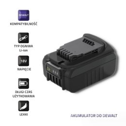 Qoltec Akumulator do Dewalt DCB180 | DCB181| DCB181-XJ | 18V