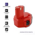 Qoltec Akumulator do Makita 1234 | 1420 | 1422 | 192600-1 Qoltec Akumulator do Makita 1234 | 1420 | 1422 | 192600-1
