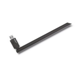 Qoltec Bezprzewodowy adapter Wi-Fi USB z anteną | 433 Mbit/s | Standard N/AC