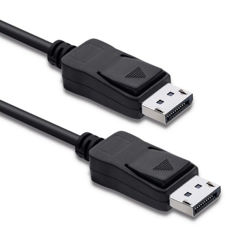 Qoltec DisplayPort v1.3 męski | DisplayPort v1.3 męski | 8K | 2m Qoltec DisplayPort v1.3 męski | DisplayPort v1.3 męski | 8K | 2m