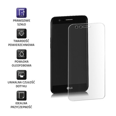 Qoltec Hartowane szkło ochronne PREMIUM do LG K10 2017 | PEŁNE Qoltec Hartowane szkło ochronne PREMIUM do LG K10 2017 | PEŁNE