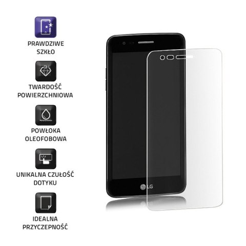 Qoltec Hartowane szkło ochronne PREMIUM do LG K8 2017 | PEŁNE Qoltec Hartowane szkło ochronne PREMIUM do LG K8 2017 | PEŁNE