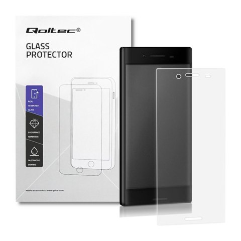 Qoltec Hartowane szkło ochronne PREMIUM do Sony Xperia XZ | PEŁNE Qoltec Hartowane szkło ochronne PREMIUM do Sony Xperia XZ | PEŁNE