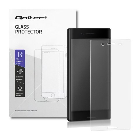Qoltec Hartowane szkło ochronne PREMIUM do Sony Xperia XZ Premium | PEŁNE Qoltec Hartowane szkło ochronne PREMIUM do Sony Xperia XZ Premium | PEŁNE