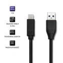 Qoltec Kabel USB typ C 3.1 męski | USB 3.0 typ A męski | 0.25m Qoltec Kabel USB typ C 3.1 męski | USB 3.0 typ A męski | 0.25m