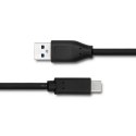 Qoltec Kabel USB typ C 3.1 męski | USB 3.0 typ A męski | 0.25m Qoltec Kabel USB typ C 3.1 męski | USB 3.0 typ A męski | 0.25m