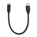 Qoltec Kabel USB typ C 3.1 męski | USB 3.0 typ A męski | 0.25m Qoltec Kabel USB typ C 3.1 męski | USB 3.0 typ A męski | 0.25m
