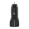 Qoltec Ładowarka samochodowa | Qualcomm QuickCharge 3.0 12-24V | 3A | USB Qoltec Ładowarka samochodowa | Qualcomm QuickCharge 3.0 12-24V | 3A | USB
