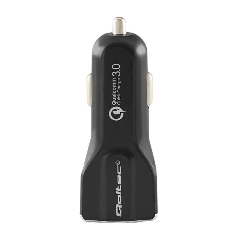Qoltec Ładowarka samochodowa | Qualcomm QuickCharge 3.0 12-24V | 3A | USB Qoltec Ładowarka samochodowa | Qualcomm QuickCharge 3.0 12-24V | 3A | USB