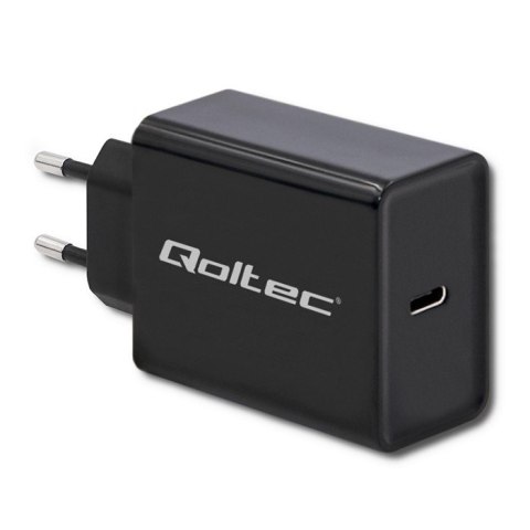 Qoltec Ładowarka sieciowa 30W | 5-20V | 1.5-3A | USB typ C | PD Qoltec Ładowarka sieciowa 30W | 5-20V | 1.5-3A | USB typ C | PD
