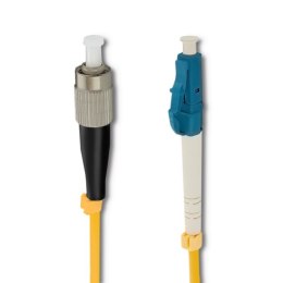 Qoltec Patchcord światłowodowy FC/UPC - LC/UPC | Singlemode | 9/125 | G652D | Simplex | 5m