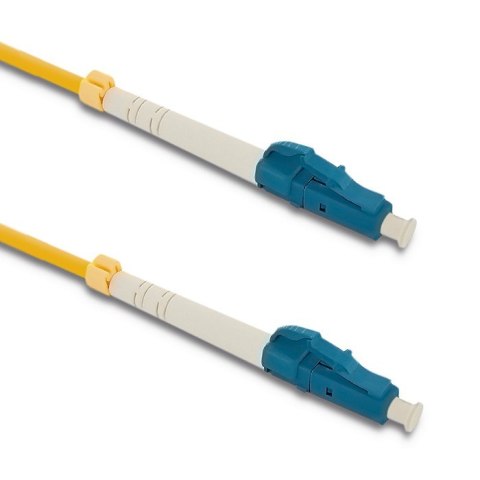 Qoltec Patchcord światłowodowy LC/UPC - LC/UPC | Singlemode | 9/125 | G652D | Simplex | 0.5m Qoltec Patchcord światłowodowy LC/UPC - LC/UPC | Singlemode | 9/125 | G652D | Simplex | 0.5m