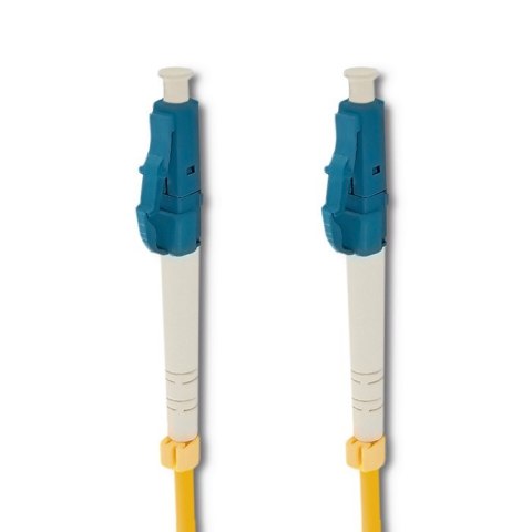 Qoltec Patchcord światłowodowy LC/UPC - LC/UPC | Singlemode | 9/125 | G652D | Simplex | 0.5m Qoltec Patchcord światłowodowy LC/UPC - LC/UPC | Singlemode | 9/125 | G652D | Simplex | 0.5m