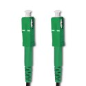 Qoltec Patchcord światłowodowy SC/APC - SC/APC | Simplex | 50m