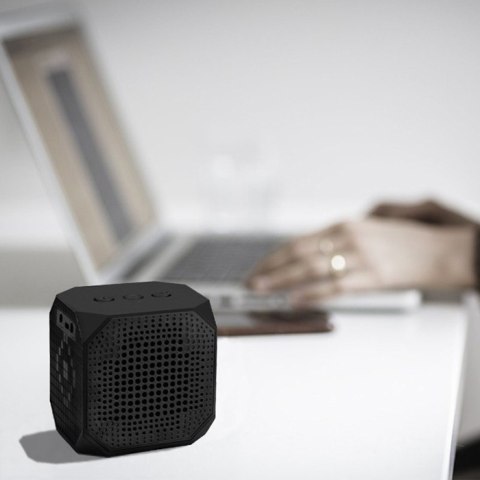 Qoltec Przenośny głośnik Bluetooth 3W | Double speaker | czarny Qoltec Przenośny głośnik Bluetooth 3W | Double speaker | czarny