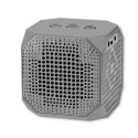 Qoltec Przenośny głośnik Bluetooth 3W | Double speaker | szary Qoltec Przenośny głośnik Bluetooth 3W | Double speaker | szary