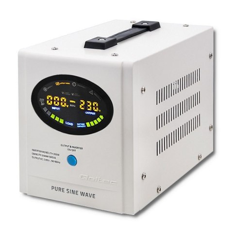 Qoltec Zasilacz awaryjny Pure Sine Wave | 500VA | 12V Qoltec Zasilacz awaryjny Pure Sine Wave | 500VA | 12V