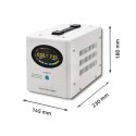 Qoltec Zasilacz awaryjny Pure Sine Wave | 800VA | 12V Qoltec Zasilacz awaryjny Pure Sine Wave | 800VA | 12V