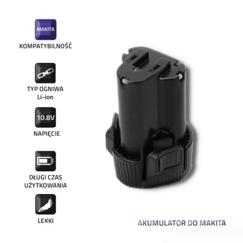 Qoltec Akumulator do MAKITA BL1013, BL1014 | 10.8V Qoltec Akumulator do MAKITA BL1013, BL1014 | 10.8V