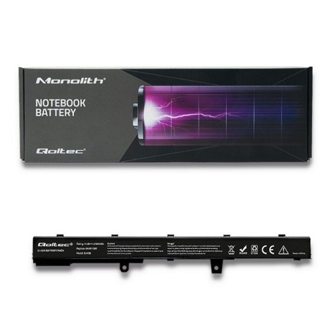Qoltec Bateria do ASUS A41N1308 | 2200mAh | 14.8V Qoltec Bateria do ASUS A41N1308 | 2200mAh | 14.8V