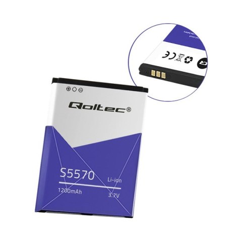 Qoltec Bateria do Samsung Galaxy Mini S5570 | 1200mAh Qoltec Bateria do Samsung Galaxy Mini S5570 | 1200mAh