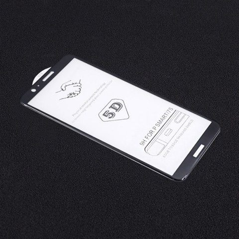 Qoltec Hartowane szkło ochronne PREMIUM do Huawei P Smart | CZARNE Qoltec Hartowane szkło ochronne PREMIUM do Huawei P Smart | CZARNE