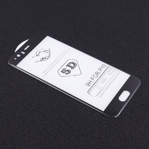 Qoltec Hartowane szkło ochronne PREMIUM do Huawei P10 | 5D | PEŁNE | CZARNE Qoltec Hartowane szkło ochronne PREMIUM do Huawei P10 | 5D | PEŁNE | CZARNE