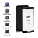 Qoltec Hartowane szkło ochronne PREMIUM do Huawei Y5 2018 | CZARNE Qoltec Hartowane szkło ochronne PREMIUM do Huawei Y5 2018 | CZARNE
