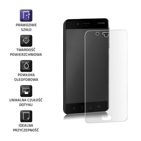 Qoltec Hartowane szkło ochronne PREMIUM do Nokia 8 Qoltec Hartowane szkło ochronne PREMIUM do Nokia 8