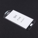 Qoltec Hartowane szkło ochronne PREMIUM do Samsung Galaxy A5 2017 | 5D | CZARNE | PEŁNE