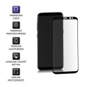 Qoltec Hartowane szkło ochronne PREMIUM do Samsung Galaxy S8 | 3D | PEŁNE |CZARNE