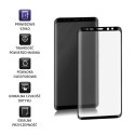 Qoltec Hartowane szkło ochronne PREMIUM do Samsung Galaxy S8+ | PEŁNE | CZARNE