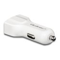 Qoltec Inteligentna Ładowarka samochodowa 12-24V | 12W | 5V | 2.4A | USB Qoltec Inteligentna Ładowarka samochodowa 12-24V | 12W | 5V | 2.4A | USB