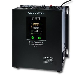 Qoltec Inwerter solarny Pure Sine Wave 1000 | 20A