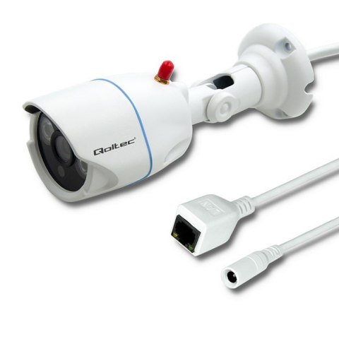 Qoltec Kamera zewnętrzna IP | HD | IR | WiFi | noc/dzień Qoltec Kamera zewnętrzna IP | HD | IR | WiFi | noc/dzień