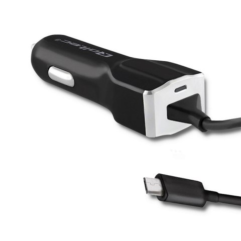 Qoltec Ładowarka samochodowa 12-24V | 12W | 5V | 2.4A | kabel Micro USB Qoltec Ładowarka samochodowa 12-24V | 12W | 5V | 2.4A | kabel Micro USB
