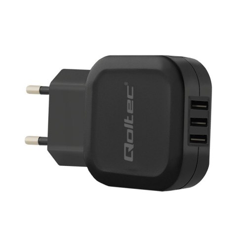 Qoltec Ładowarka sieciowa 17W | 5V | 3.4A | 3xUSB Qoltec Ładowarka sieciowa 17W | 5V | 3.4A | 3xUSB